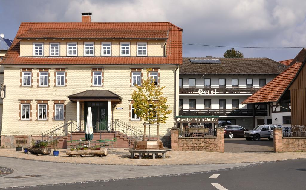 Hotel Zum Baecker Udenhain Exterior photo